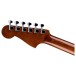 Fender California Standard Redondo, Spruce Top, 3-Color Sunburst - headstock back 