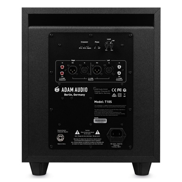 Adam Audio T10S Sub - Rear