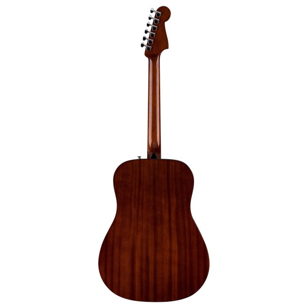 Fender California Standard Redondo Left-Handed, Spruce Top, Natural - back 