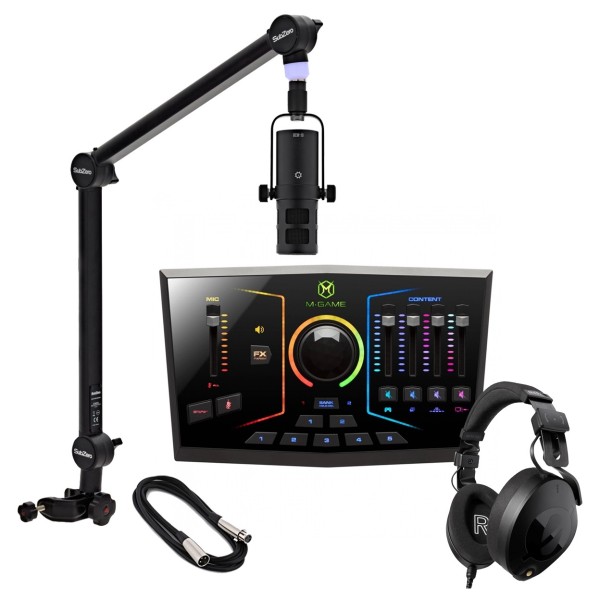 M-GAME DUAL Ultimate Streaming & Podcasting Bundle - Full Package