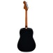Fender California Standard Redondo, Spruce Top, Black - back 