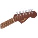 Fender California Standard Redondo, Spruce Top, Black - headstock 
