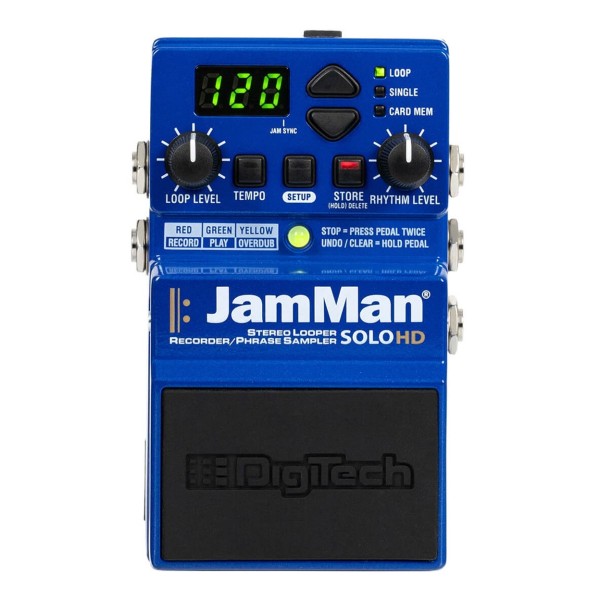 DigiTech JamMan Solo HD Stereo Looper Pedal