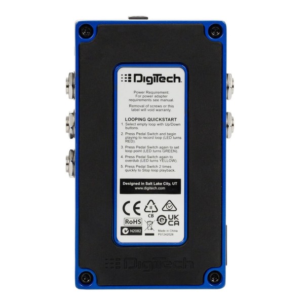 DigiTech JamMan Solo HD Stereo Looper Pedal | Gear4music