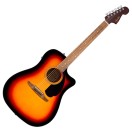 Fender California Standard Redondo CE, Spruce Top Electroacoustic Guitar, 3-Color Sunburst