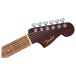 Fender California Standard Redondo CE, Spruce Top, 3-Color Sunburst - headstock 