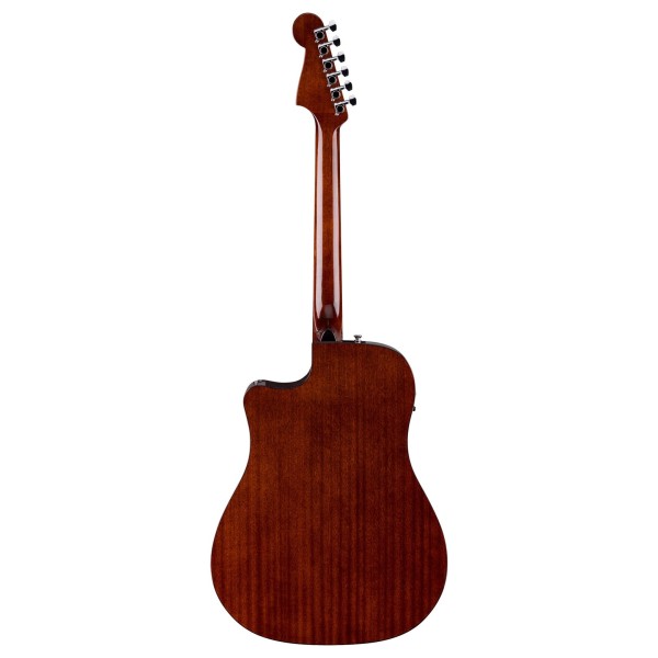 Fender California Standard Redondo CE, Spruce Top, Natural - back 