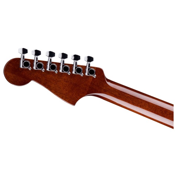 Fender California Standard Redondo CE, Spruce Top, Natural - headstock back
