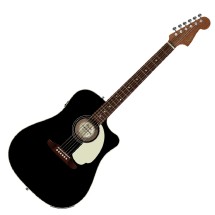 Fender California Standard Redondo CE, Spruce Top, Black