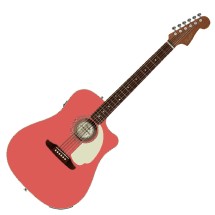 Fender California Standard Redondo CE, Spruce Top, Fiesta Red