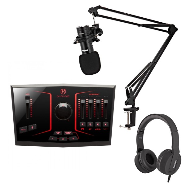 M-GAME SOLO Streaming & Podcasting Bundle - Full Package