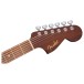 Fender California Standard Monterey E, Sapele Top, Natural Sapele - headstock 