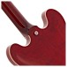 Gibson ES-335 Figured, Sixties Cherry #235440073 - back body 