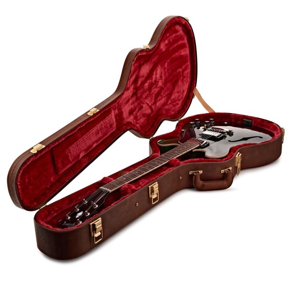 Gibson ES-335, Spearmint #231740216 - case open 
