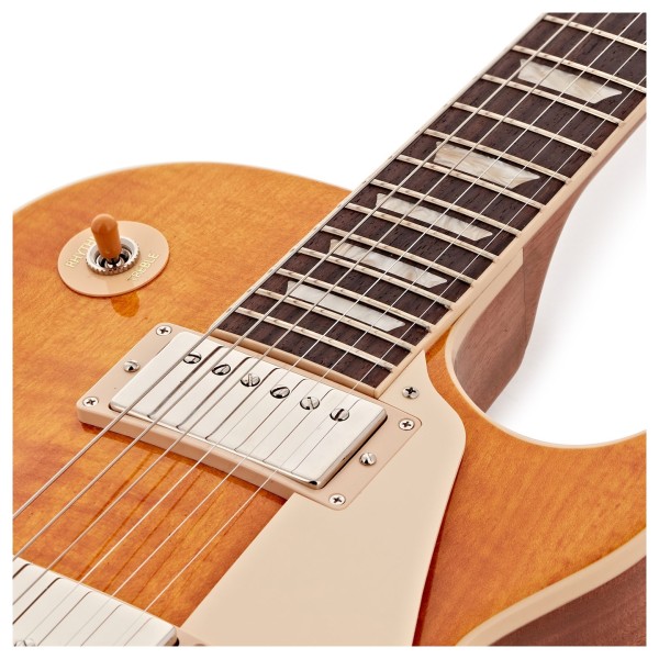 Gibson Les Paul Standard 50s Figured Top, Honey Amber #207050258 - pickups