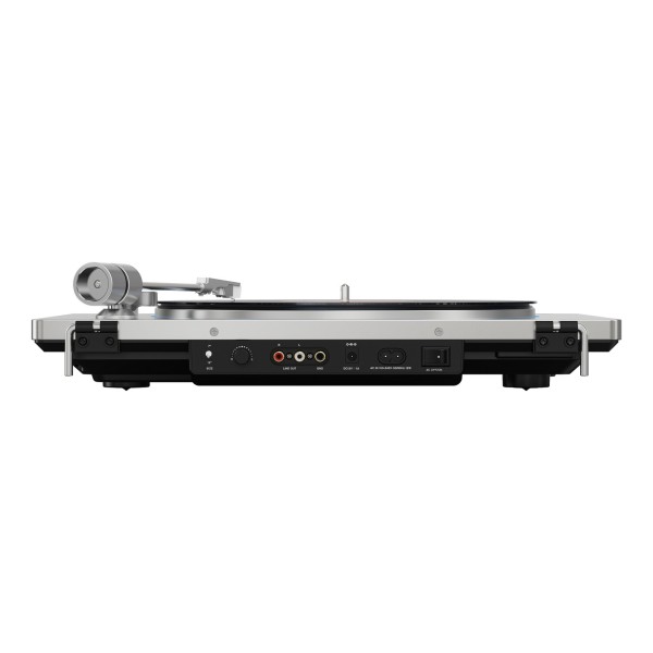 FiiO TT13 Turntable with Bluetooth, Silver - Rear view