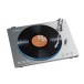 FiiO TT13 Turntable with Bluetooth, Silver - High, angled view