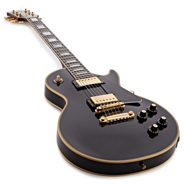 Gibson Custom 1968 Les Paul Custom Reissue Ultra Light Aged, Ebony #500778 - body and neck 