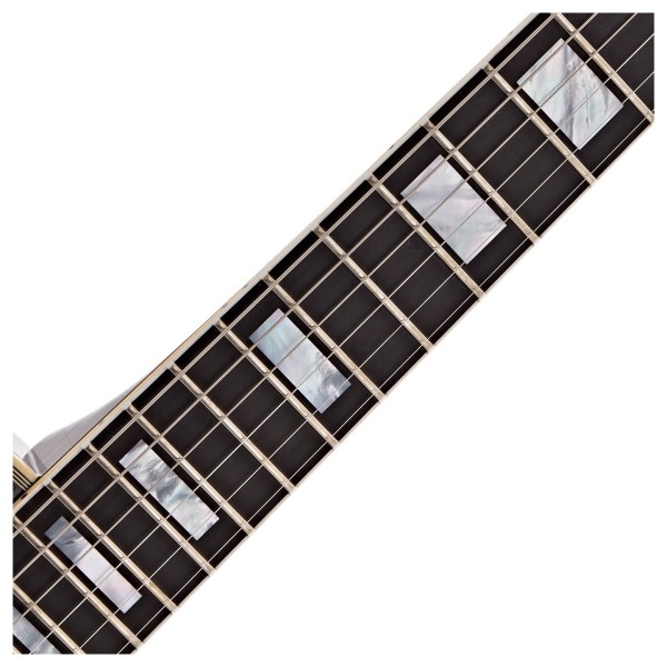 Gibson Custom 1968 Les Paul Custom Reissue Ultra Light Aged, Ebony #500778 - neck front