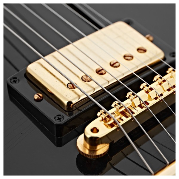 Gibson Custom 1968 Les Paul Custom Reissue Ultra Light Aged, Ebony #500778 - bridge pickup