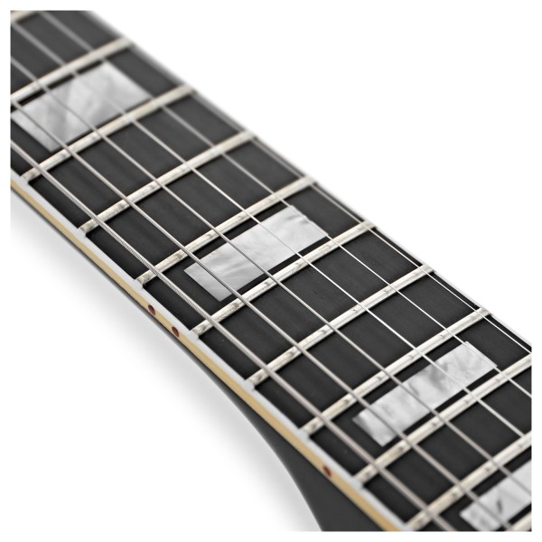 Gibson Custom 1968 Les Paul Custom Reissue Ultra Light Aged, Ebony #500778 - fretboard