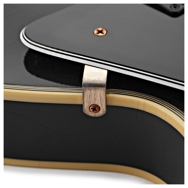 Gibson Custom 1968 Les Paul Custom Reissue Ultra Light Aged, Ebony #500778 - pickguard