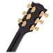 Gibson Custom 1968 Les Paul Custom Reissue Ultra Light Aged, Ebony #500778 - headstock back 