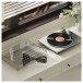 FiiO TT13 Turntable with Bluetooth, Silver - Lifestyle Image, dust cover removed