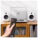 FiiO TT13 Turntable with Bluetooth, Silver - Remote control
