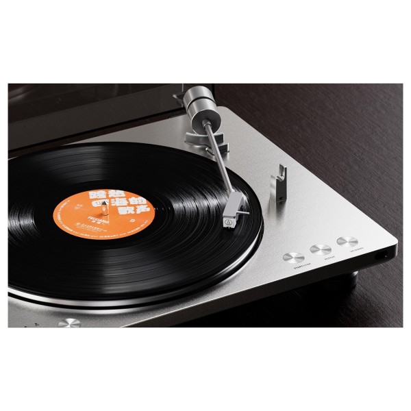 FiiO TT13 Turntable with Bluetooth, Silver - Detail Image, controls
