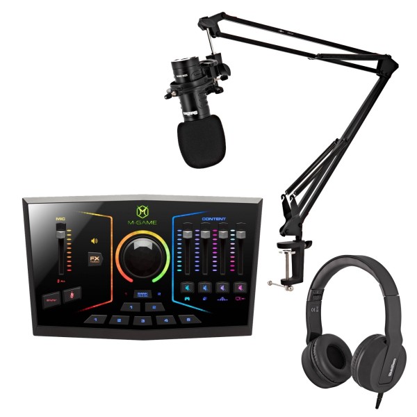 M-GAME DUAL Streaming & Podcasting Bundle - Main