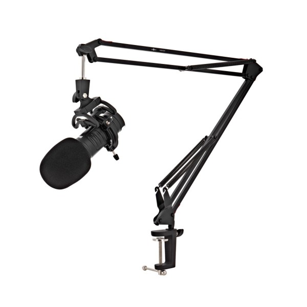SubZero DB30 Dynamic Podcast Studio Microphone Stand Pack
