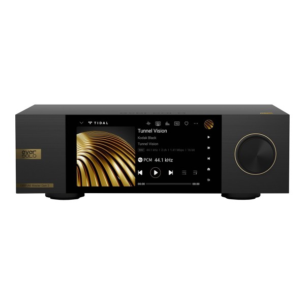 Eversolo DMP-A6 Master Edition Gen 2 Streaming Music Player, Black - front 