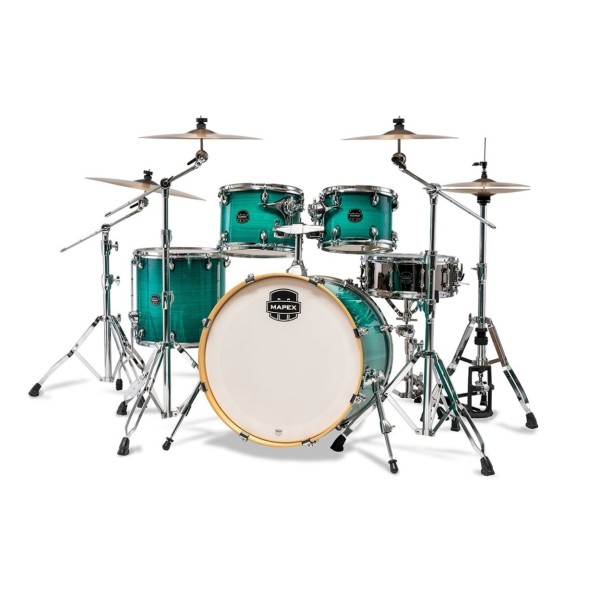 Mapex Armory 22'' Rock Fusion 5pc Shell Pack w/Bag Set, Jade Stone Burst