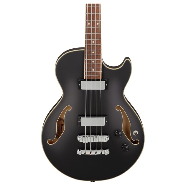 Ibanez AGB200 Artcore, Black Flat - Body Front