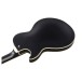 Ibanez AGB200 Artcore, Black Flat - Angled Back