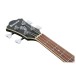 Ibanez AGB200 Artcore, Black Flat - Headstock Front