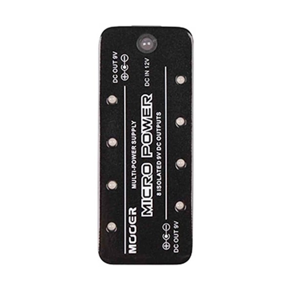 Mooer MPW1 Micro Power Isolated 9V DC Pedal Board Power Supply