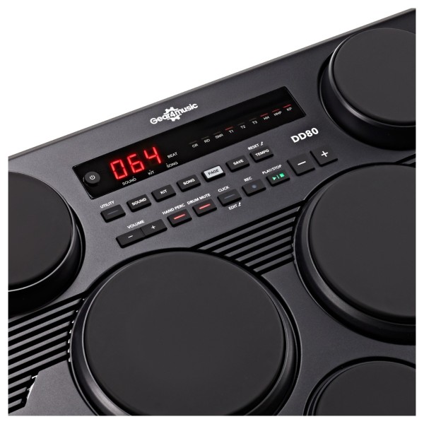 DD70 Portable Electronic Drum Pads by Gear4music