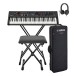 Yamaha YC61 Digital Stage Keyboard with Drawbars Package