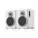 FiiO SA1 Desktop Active Speaker, White - main pair 