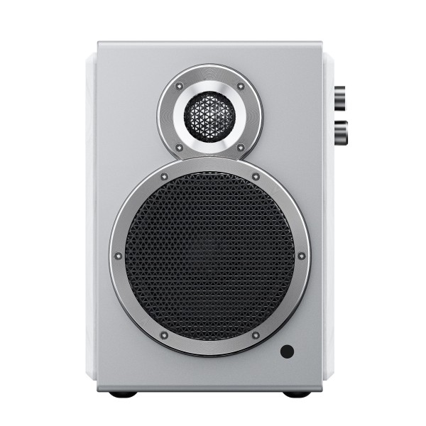 FiiO SA1 Desktop Active Speaker, White - main spkr