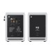 FiiO SA1 Desktop Active Speaker, White - rear dual 