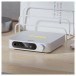 FIIO K11 Compact Desktop R2R DAC and Headphone Amplifier, Silver - Lifestyle image