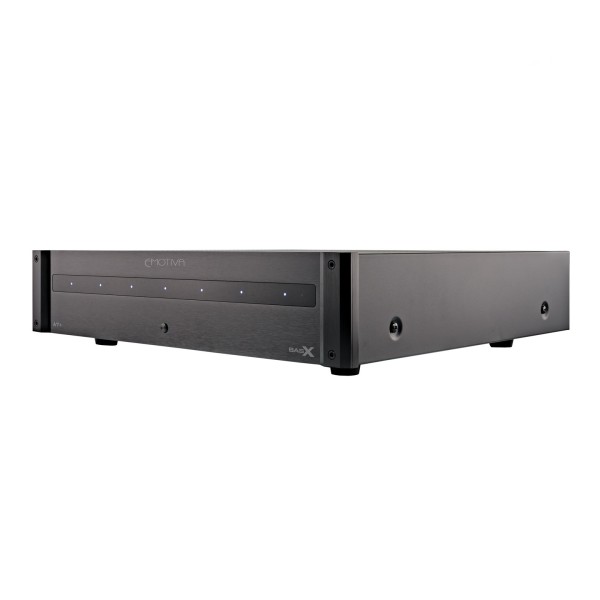 Emotiva BasX A7+ Power Amplifier, Black - Angled