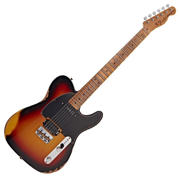 Fender Custom Shop 1967 Telecaster Heavy Relic HH, 3-Colour Sunburst - front