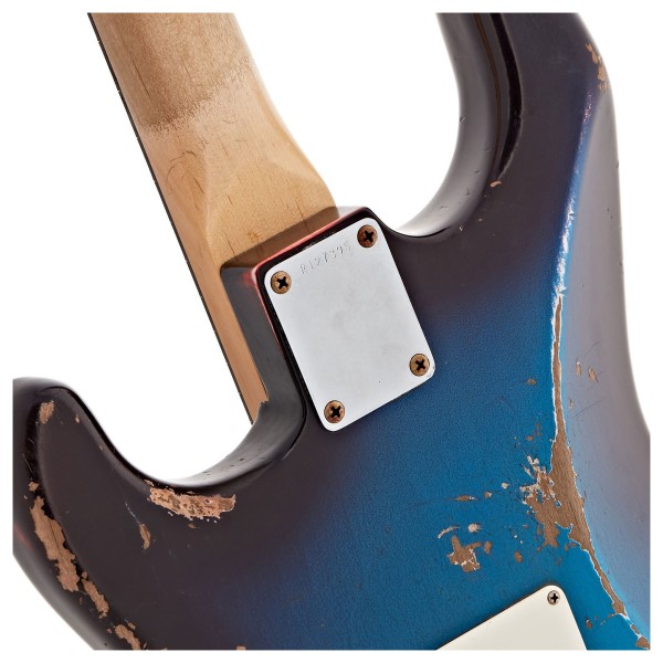 Fender Custom Shop Masterbuilt Austin MacNutt 1962 Stratocaster, Aged Desert Sunset - neckplate