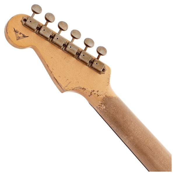 Fender Custom Shop Masterbuilt Austin MacNutt 1962 Stratocaster, Aged Desert Sunset - headstock back