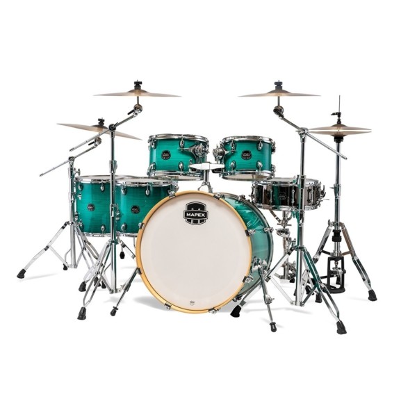 Mapex Armory 22'' LA Fusion 6pc Shell Pack w/Bag Set, Jade Stone Burst