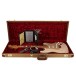 Fender Custom Shop Limited 70th Anniversary 1954 Stratocaster Relic, Vintage Blonde - case open 